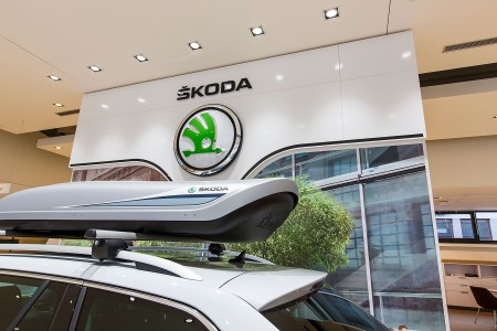 Najkrajší Škoda autosalón, Košice