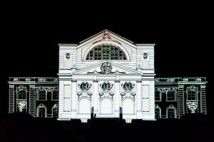 Štátne divadlo 3D mapping, Košice