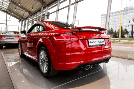 Audi TT Coupe (šport prezlečený do dizajnu), Košice