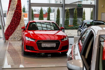 Audi TT Coupe (šport prezlečený do dizajnu), Košice