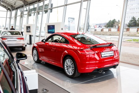 Audi TT Coupe (šport prezlečený do dizajnu), Košice