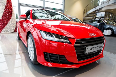 Audi TT Coupe (šport prezlečený do dizajnu), Košice