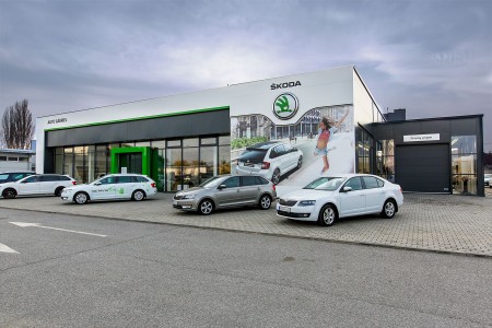 Najkrajší Škoda autosalón, Košice