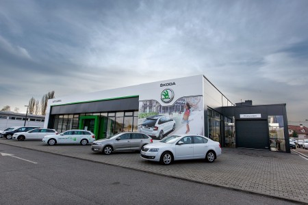 Najkrajší Škoda autosalón, Košice