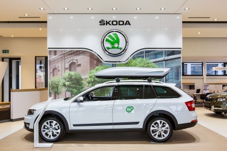 Najkrajší Škoda autosalón, Košice