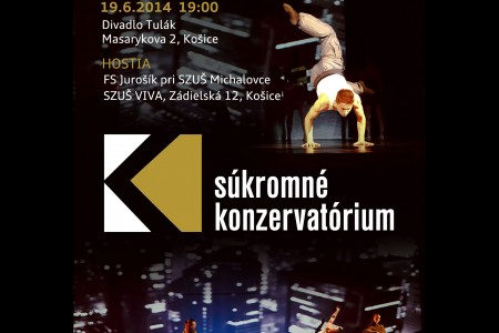 Tanečný koncert 2014, Súkromné konzervatórium, Zádielska 12, KE, Košice