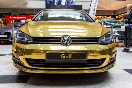 Zlatý VW Golf, Košice