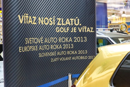 Zlatý VW Golf, Košice