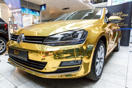 Zlatý VW Golf, Košice