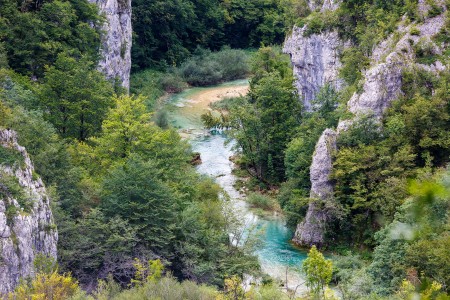 Súznenie prírody, Národný park Plitvické jazerá, Chorvátsko