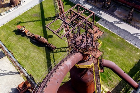 Vítkovické železiarne - history industrial, Ostrava