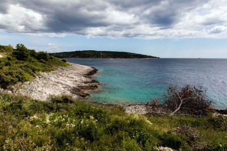 Pobrežím, Primošten, Chorvátsko